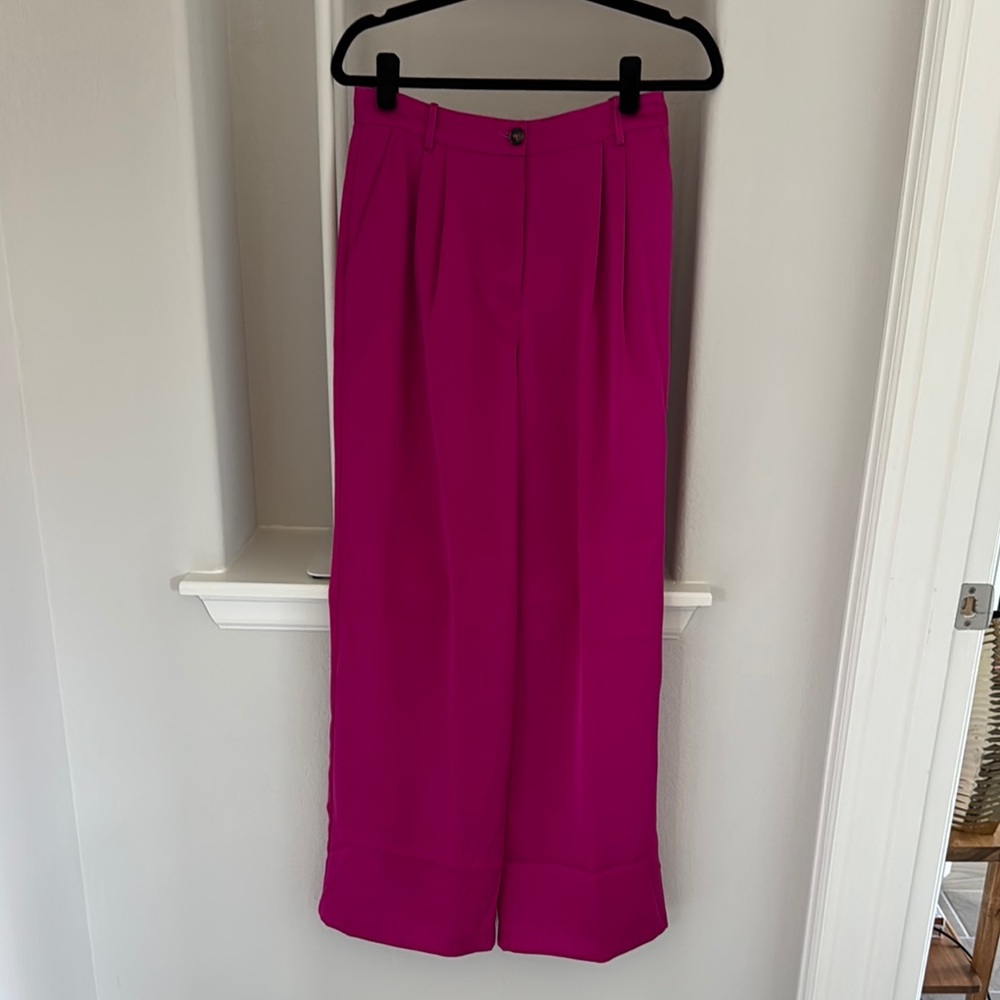 Elegant Pink Women's Pants